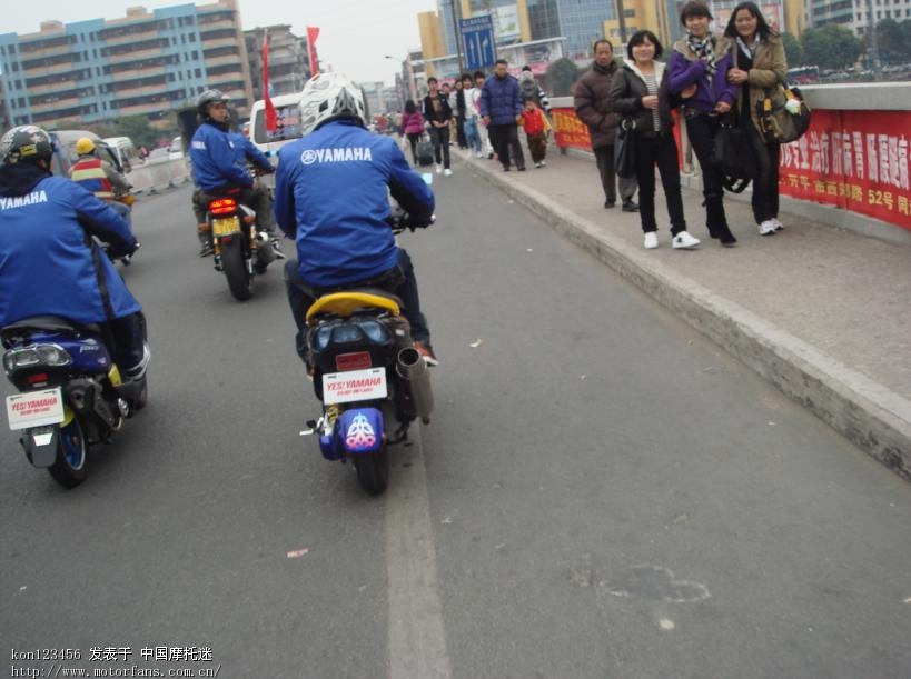 大年初一,开平市活动:海成车友会街道巡游,顺便