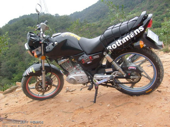 EN125的最快速度探讨.对比YBR发动机特点稍