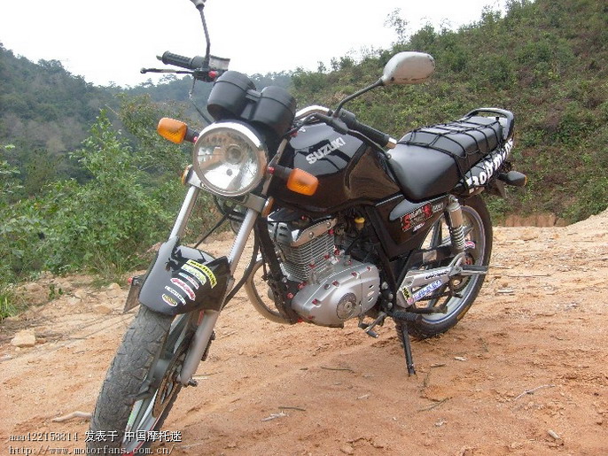 EN125的最快速度探讨.对比YBR发动机特点稍