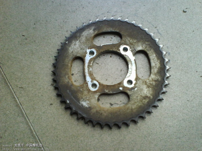 3 万5千多公里换链条链盘 - 摩托车论坛 - 摩托车