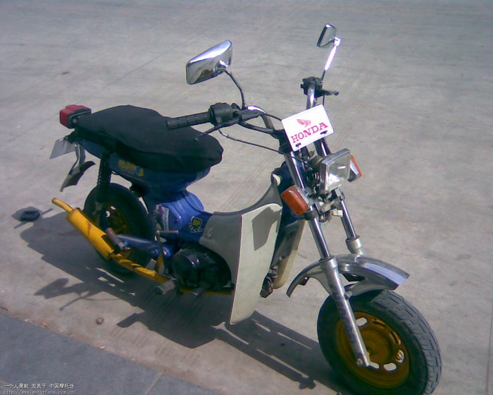 自己改装的CY80 - 维修改装 - 摩托车论坛 - 中国