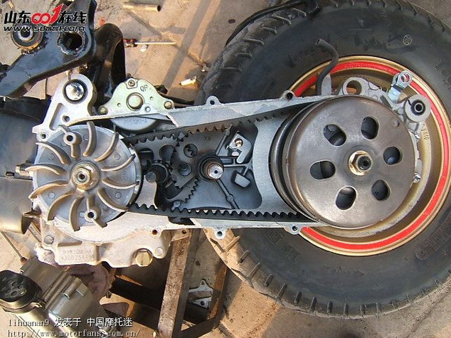 转 济南 轻骑山猫 改装电喷点火减震排气缸体缸