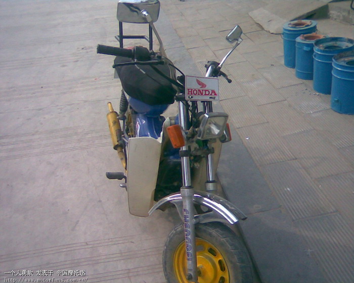 自己改装的CY80 - 维修改装 - 摩托车论坛 - 中国
