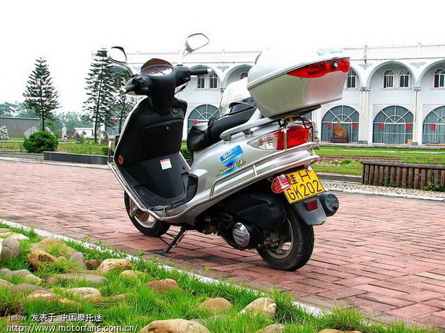 豪爵铃木:蓝巨星 Haojue-Suzuki Sapphire - 踏板