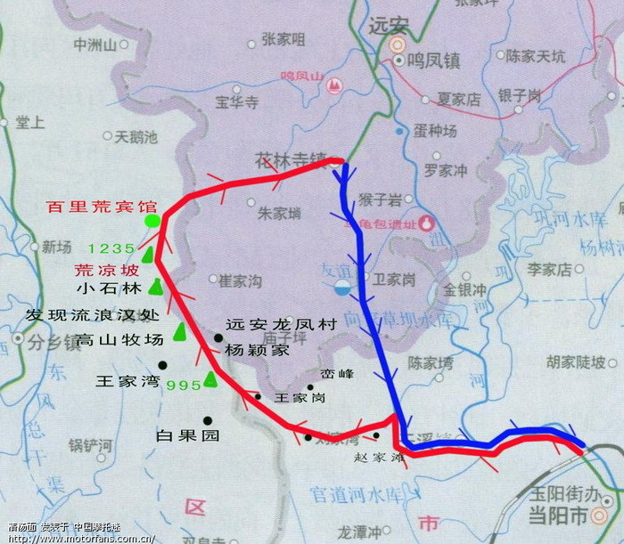 03 天门当阳摩友越野探险,反穿宜昌"百里荒"