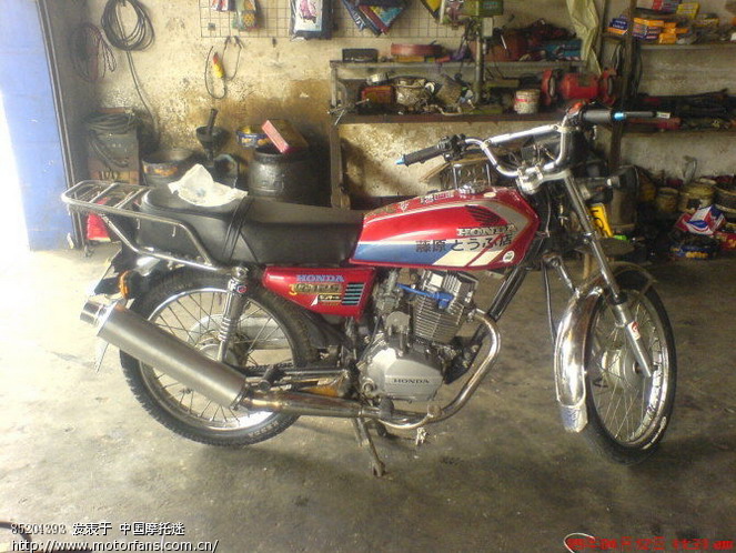 改装新大洲本田CG125 - 新大洲本田 - 摩托车论