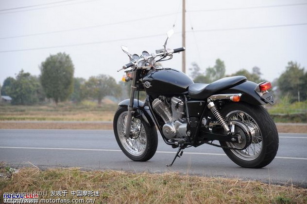 大家来欣赏本田复古400 - 湖北摩友驿站 - 摩托