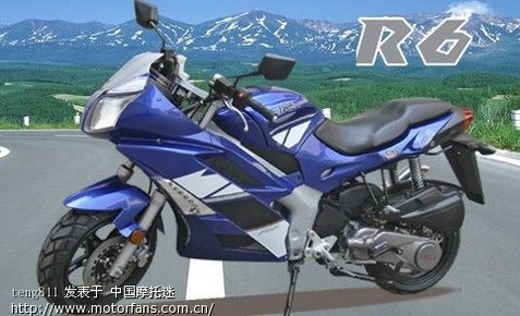 &&&&踏板摩托GY6中的R6版本%%%% - 踏