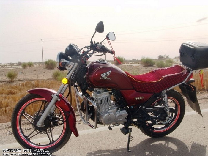 统御改颜色的前后对比照 - 五羊本田 - 摩托车论