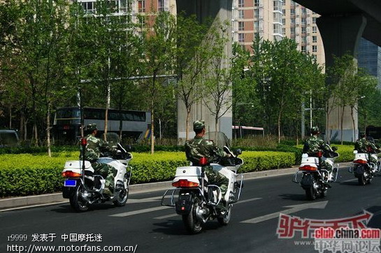 [转帖]今年国庆阅兵将出现的武警摩托车方队和