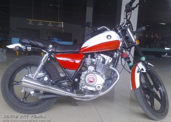 发几张自己改的《草上飞》 - 豪爵铃木 - 摩托车