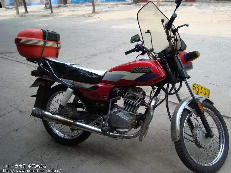淘到13年的老五羊本田125-A喜欢的朋友看看 