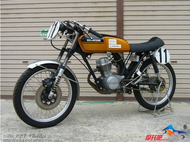 爱车的朋友改CG外表复古 - 维修改装 - 摩托车