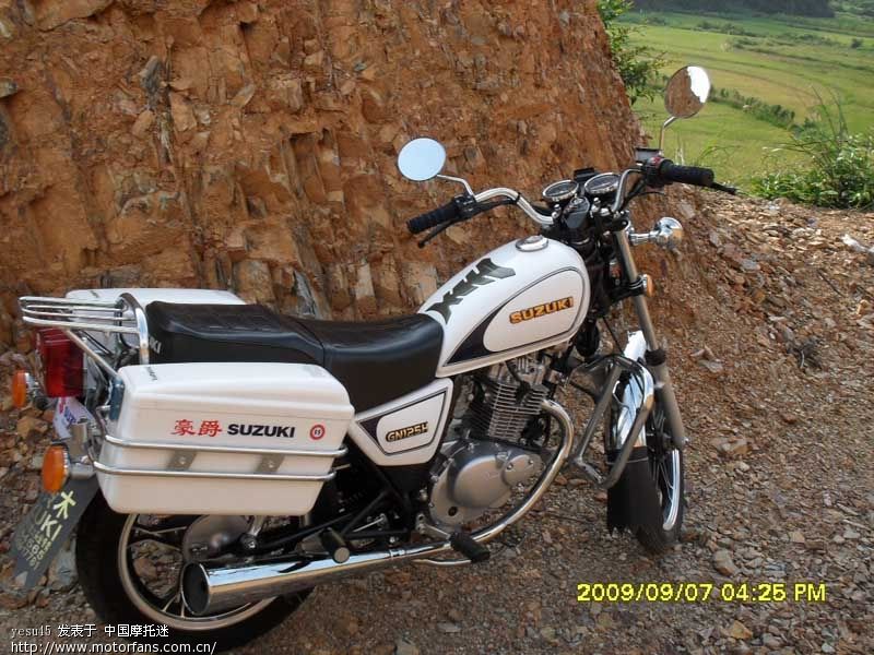 我的GN125H骑行报告带边箱 - 豪爵铃木 - GN1