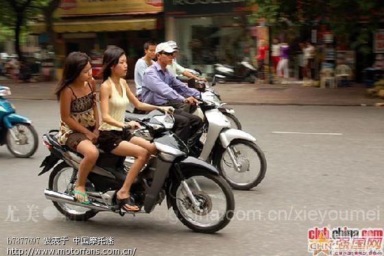 传越南曾禁止胸部太小女性骑机车 引举国哗然