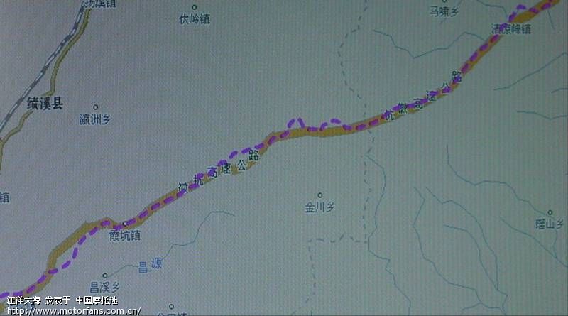 景德镇到上海的骑摩托路线图 - 豪爵铃木 - 摩托