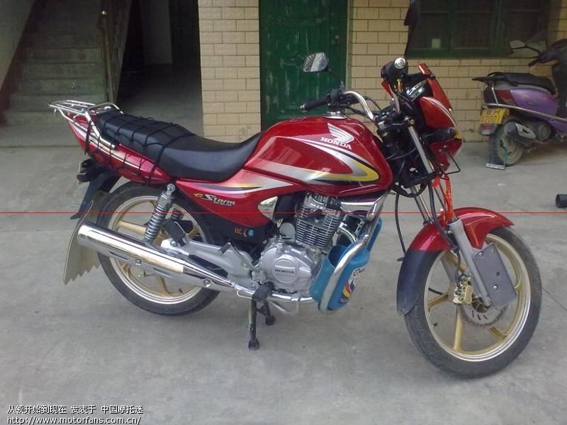 偶的大红猪头金锐箭 - 新大洲本田 - 摩托车论坛