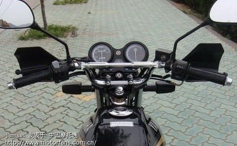 [求助] 摩托车手把安装加强杆的问题 - 摩托车论