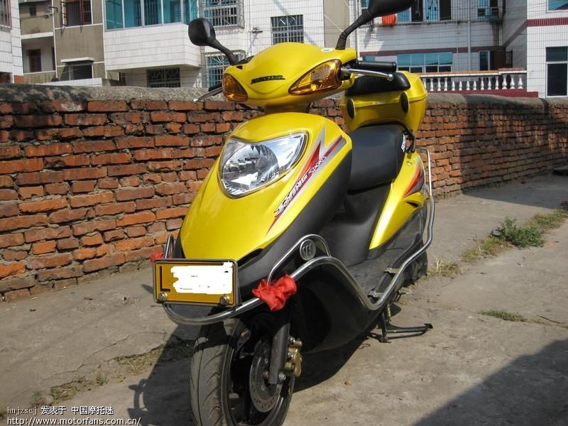 黄色佳颖wh125t-3a运动版换机油后。 - 踏板论