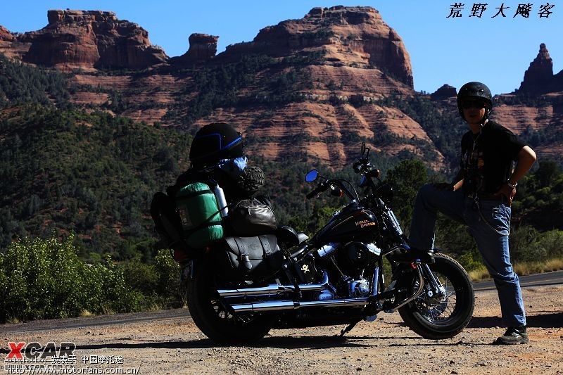 哈雷单骑横贯美国8000公里--也是个强人 - 上海