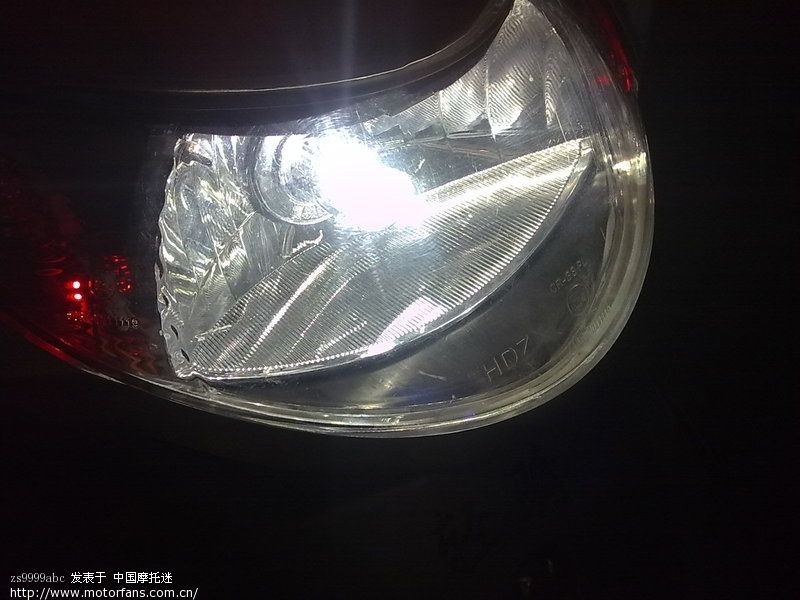 小排量的灯光升级 - 维修改装 - 摩托车论坛 - 中