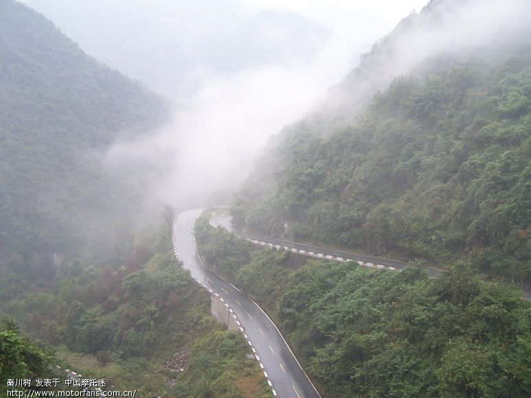 秦岭210及108国道风景