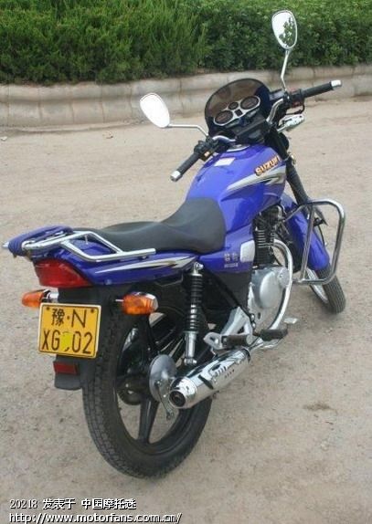 铃木钻豹换弯梁(有图 - 弯梁世界 - 摩托车论坛