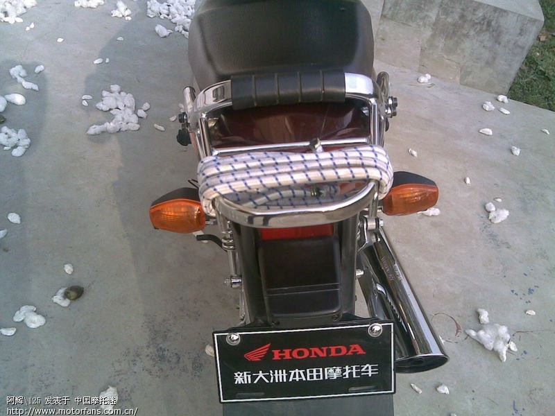 我的新概念125 上图片 越骑越舒服 - 弯梁世界 