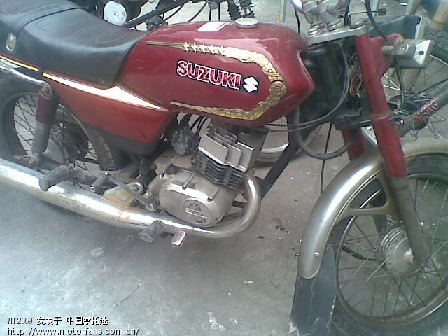 老师们请问93年的进口二冲铃木AX100问题!已