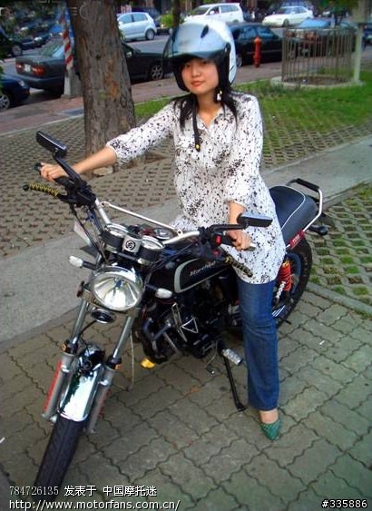 喜欢飙车的台湾美女 - 踏板论坛 - 摩托车论坛 -