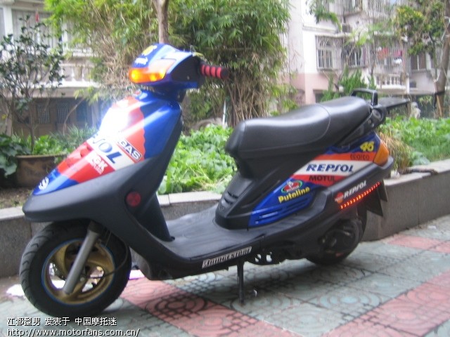 凌鹰改装氙气成功!眼睛都花了! - 踏板论坛 - 雅