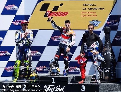 2009年MotoGP收官站本田车队获冠军 - 五羊本
