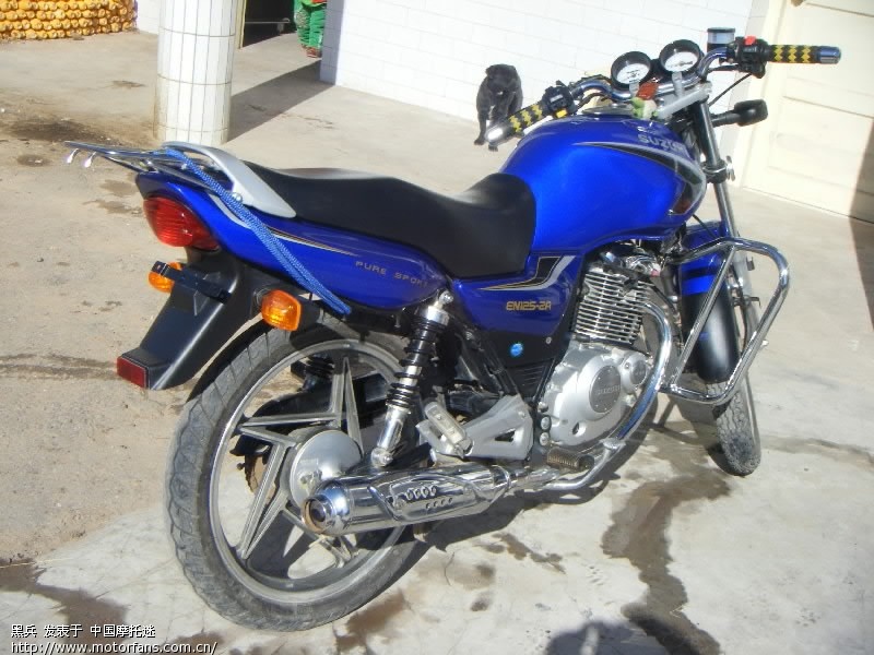 铃木EN125-2A与五本锋翼圆灯版 - 豪爵铃木 - 