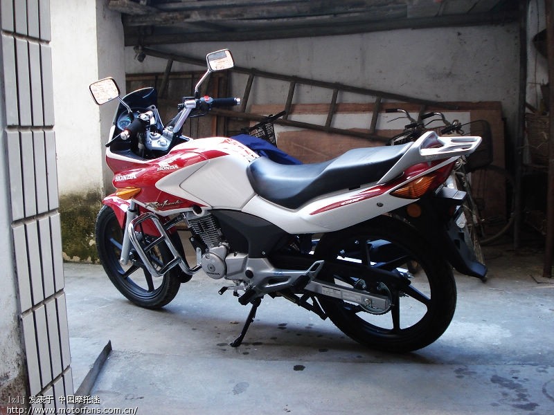 战鹰 建大轮胎 爱得乐929尾箱 - 新大洲本田 - 摩