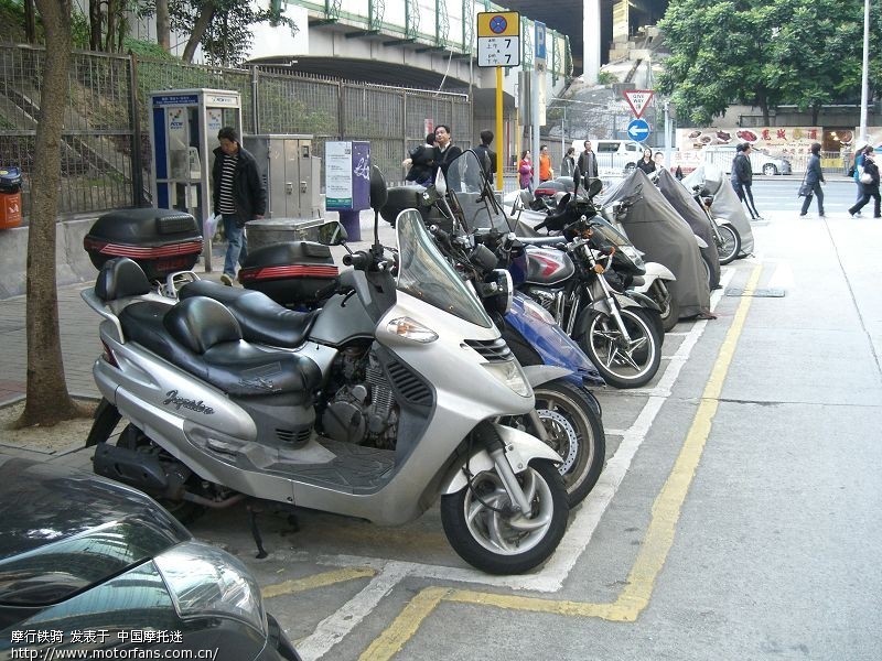我在香港看到的摩托车