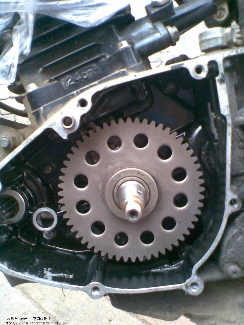 几经波折长铃CM125-B GSR机头更换小链条纪