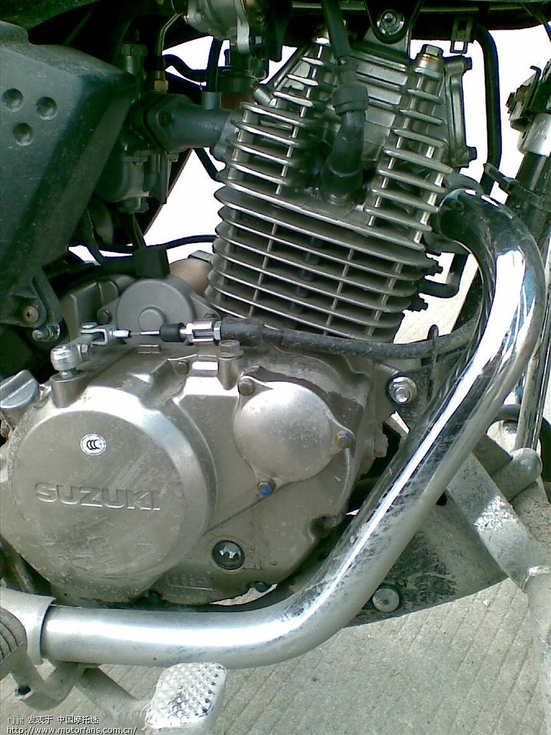 gt125发动机漏油 - 济南铃木 - 摩托车论坛 - 中国第