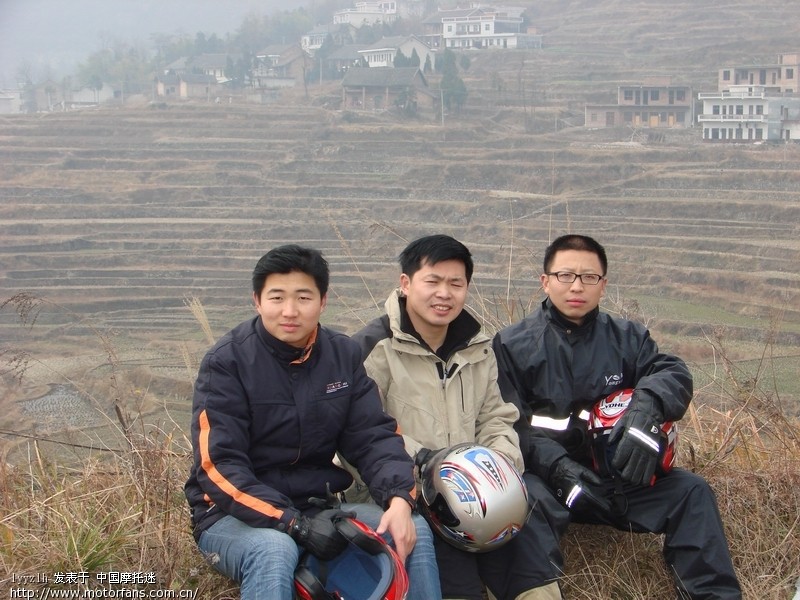 冬日暖阳游月光崖车田江水库 - 湖南摩友交流区