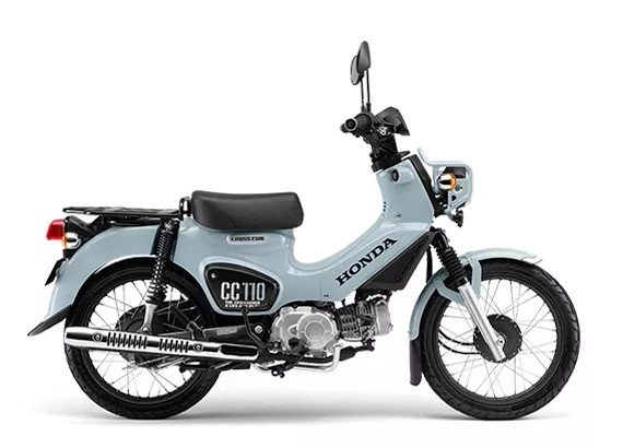 限量2000台本田发表crosscub110pukoblue新配色